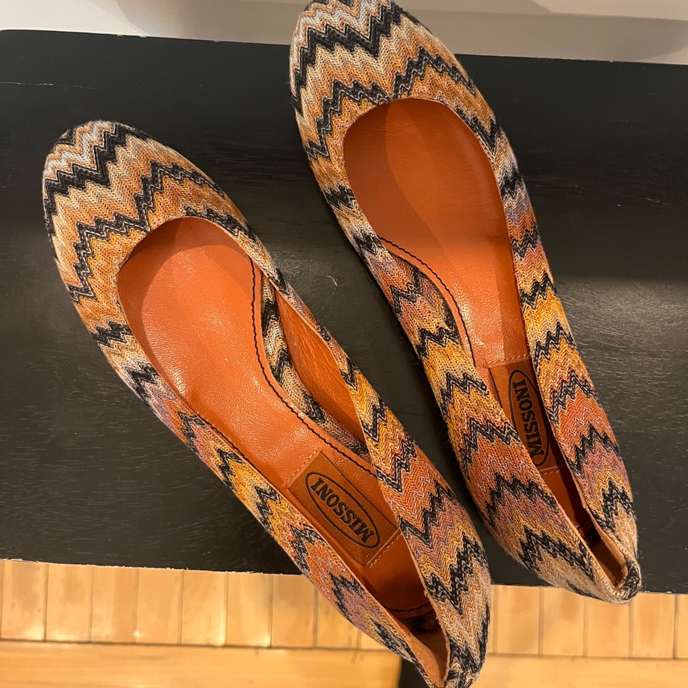 Missoni Women's Zigzag Flats - Multicolor